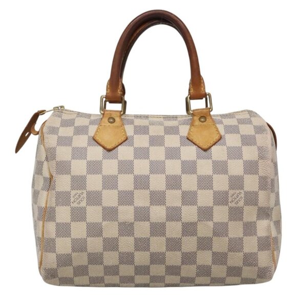 LOUIS VUITTON Damier Azur Speedy 25 Hand Bag - Picture 3 of 16